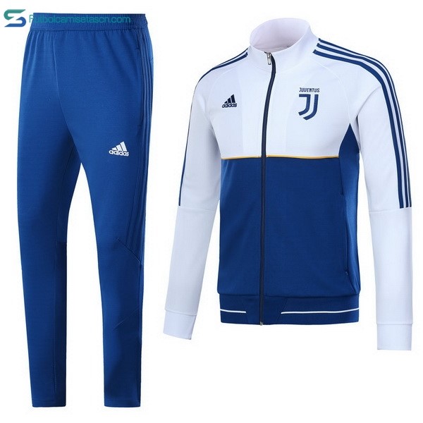 Chandal Juventus Niños 2017/18 Azul Blanco